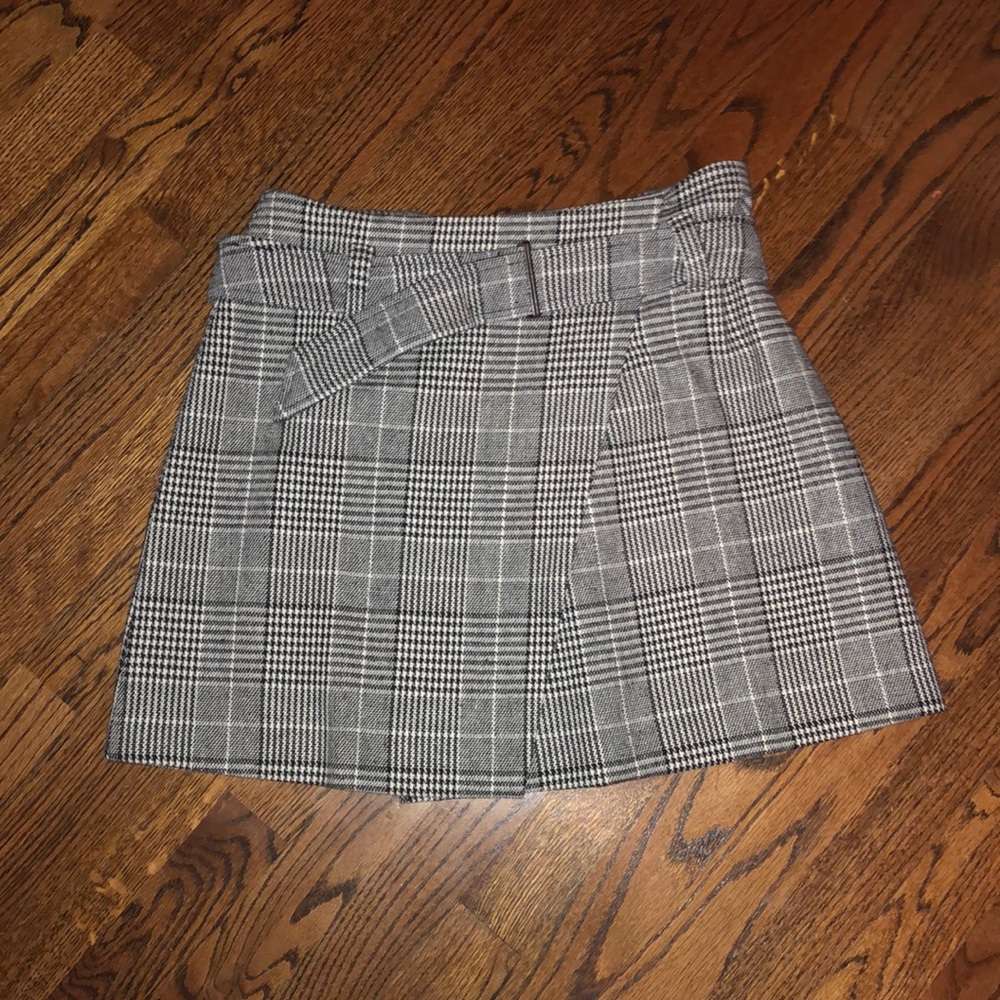 Leith Black and White Skirt